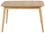 Extending Dining Table MADOX Light Oak 120/150 cm 75 cm_879074