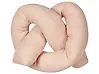 Throw Cushion GLADIOLUS 172 x 14 cm Boucle Pink Solid