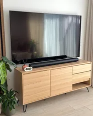 2 Door Sideboard CARDIGAN Light Brown_1017483