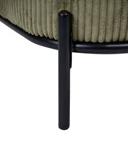 Armchair LUNDE Corduroy Green_1059375