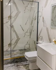 Shower Screen WASPAM 1000 x 1900 mm Black_977921