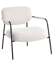 Armchair AUSVIKA Fabric Light Beige_991923