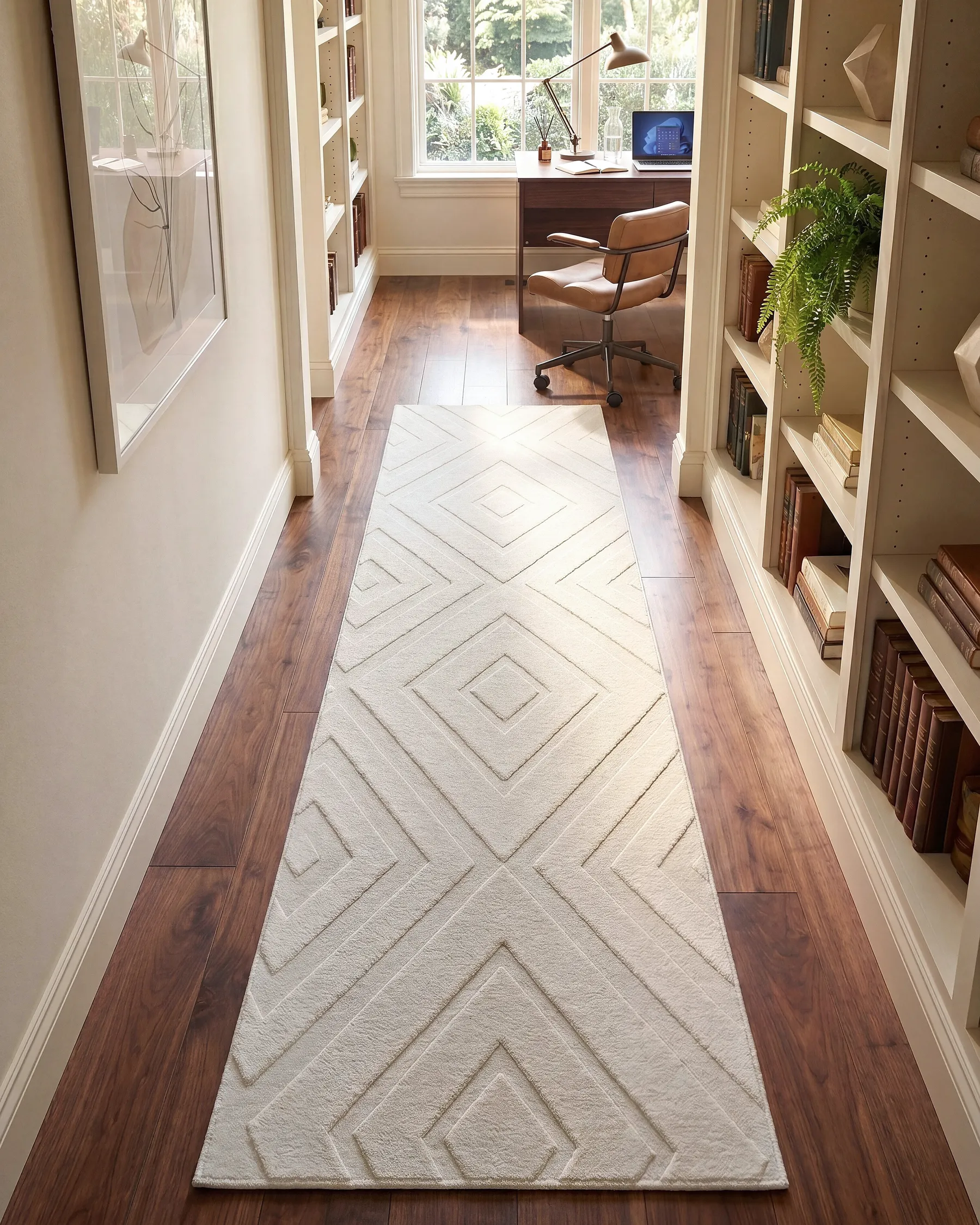Rug BORAH Off-White 80 x 300 cm_1107481