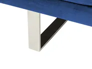 Bäddsoffa 2-sits YORK Sammet Marinblå_764733