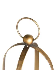 Candle Holder MARAWI 48 cm Metal Gold_1002244