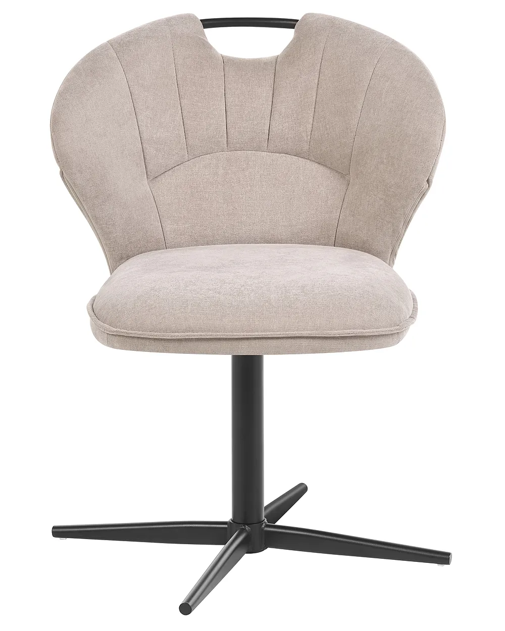 Sett med 2 stoler WORCESTER Chenille Beige_1161619