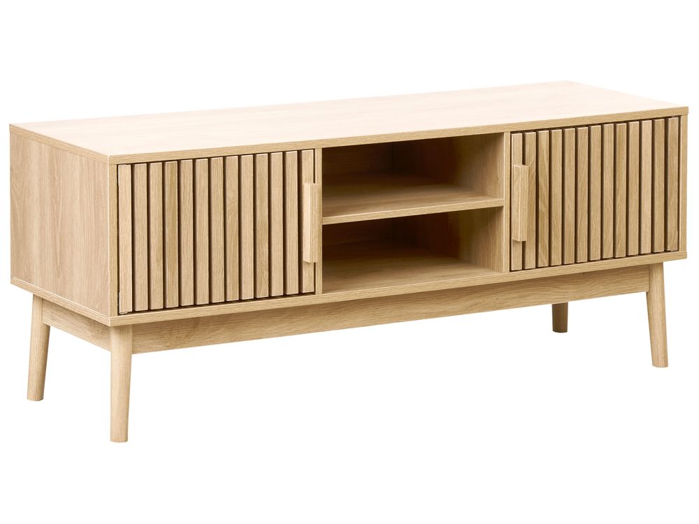 TV-benk LYNWOOD Lysebrun
