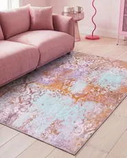Rug ZENVIRA Multicolour 140 x 200 cm_1074091