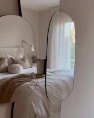 Wall Mirror VOUZON 80 cm 120 cm Silver_1160293