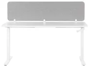 Desk Screen WALLY 180 x 40 cm Light Grey_800760