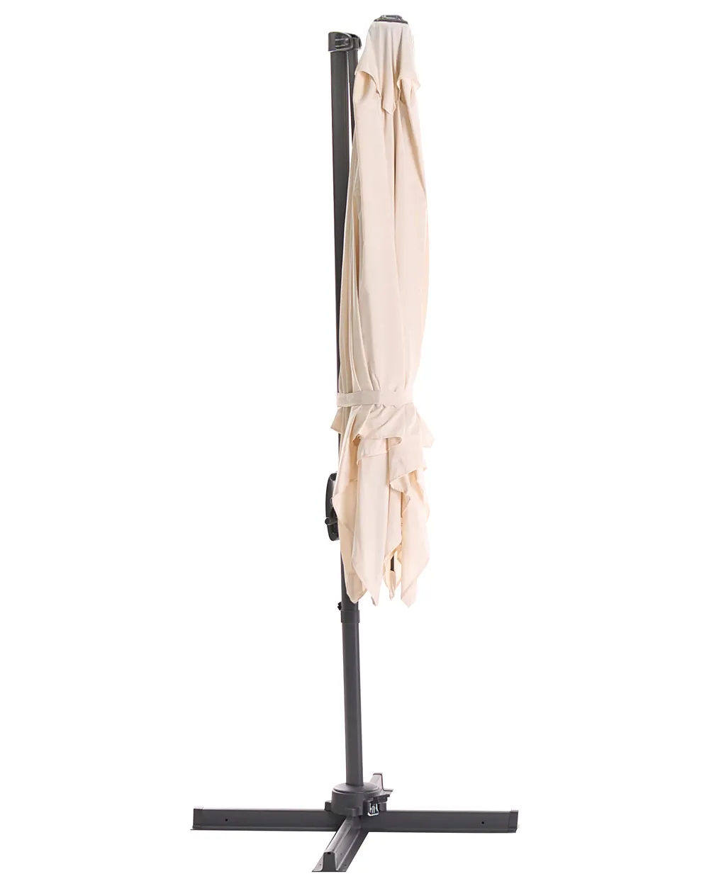 Cantilever Parasol 238 cm MONZA Light Beige_1102723