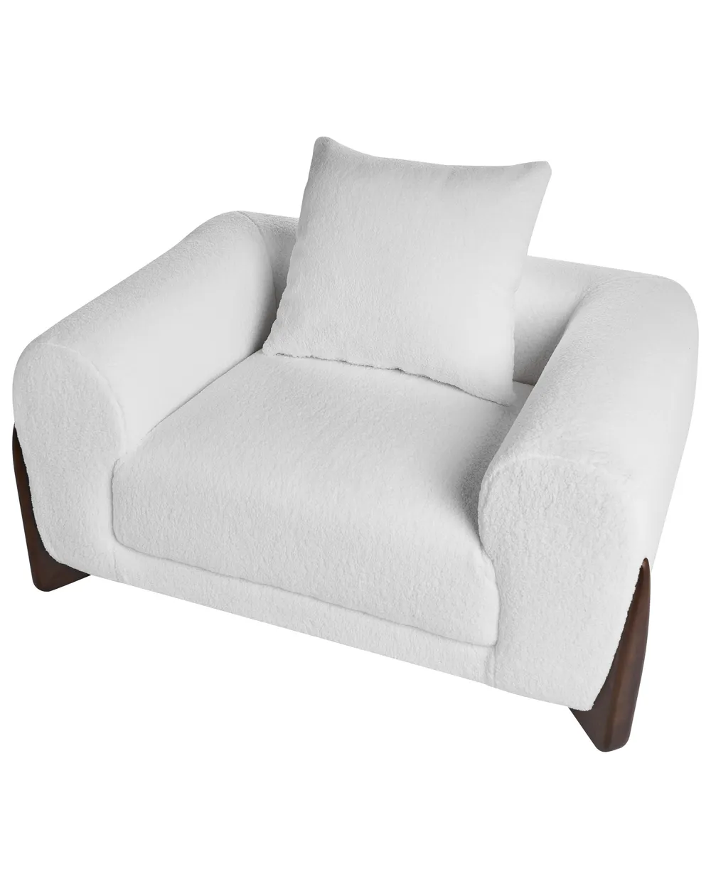 Armchair VINLIDEN Boucle White_1048283