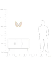 LED Neon Sign Angel Wings GABRIEL White_858171