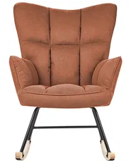 Rocking Chair OULU Fabric Brown_914734