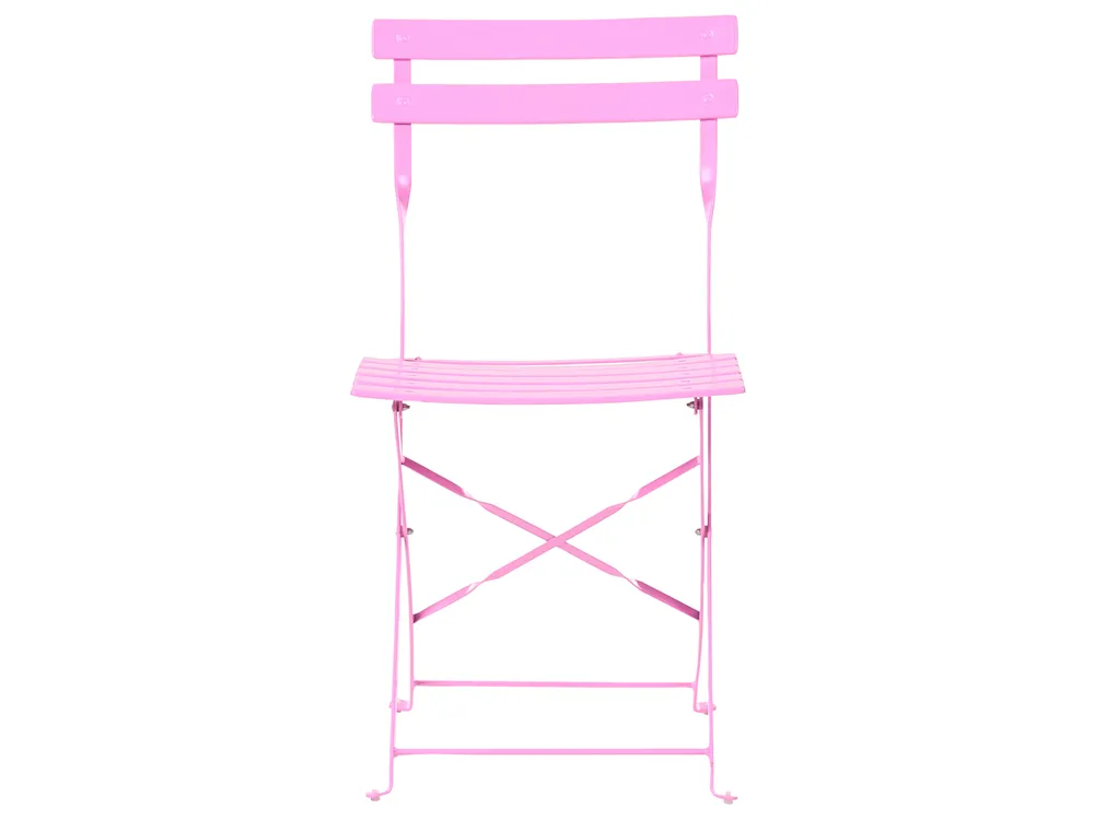 Caféset Fällbar FIORI Metall Rosa_1093612