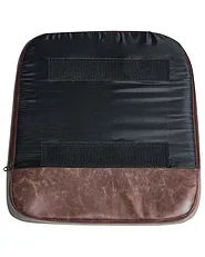 Dining Chair YORKVILLE Faux Leather Dark Brown_1078900