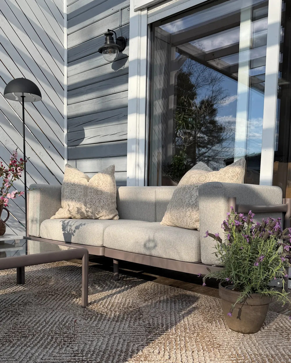 Förlängningsmodul för trädgårdssoffa FERRETTI Taupe_1072059