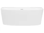Back to Wall Bathtub PARNAIBA 1600 x 800 mm White_1168366