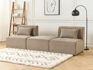 1-Seat Section LEMVIG Corduroy Taupe_876492