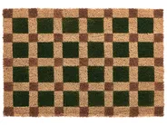 Ovimatto VILLASIS Beige/vihreä 40 x 60 cm Kookoskuitu_1078990
