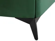 Bed Velvet MELLE 140 x 200 cm (EU Double) Emerald Green_829916