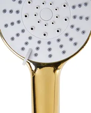 Duschhuvud och slangkit UCHIZA 5 strållägen Guld_989254