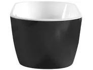 Freestanding Bathtub NEVIS 1500 x 750 mm Black_806454
