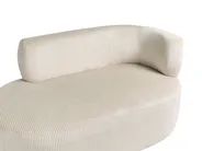 Divaani oikea VANVEY Vakosametti Vaaleanbeige_1065772