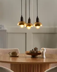 Pendant Lamp CASTALY Metal Brass_878365