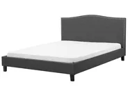 Bed Fabric MONTPELLIER 180 x 200 cm (EU Super King) Dark Grey_708972