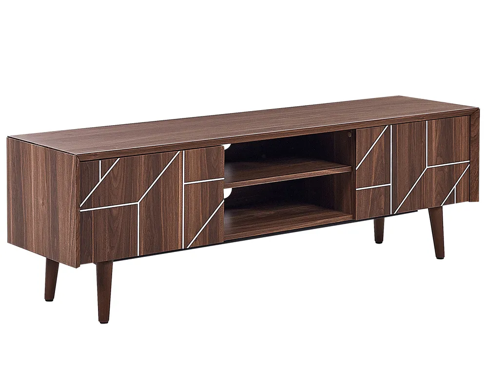 TV Stand FRANKLIN Dark Brown