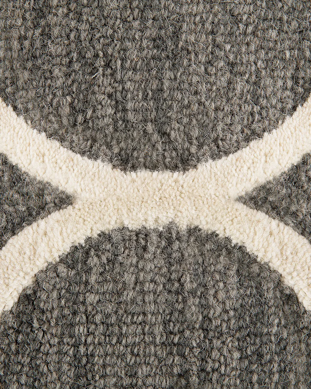 Rug YALOVA Grey 160 x 230 cm Wool_674703