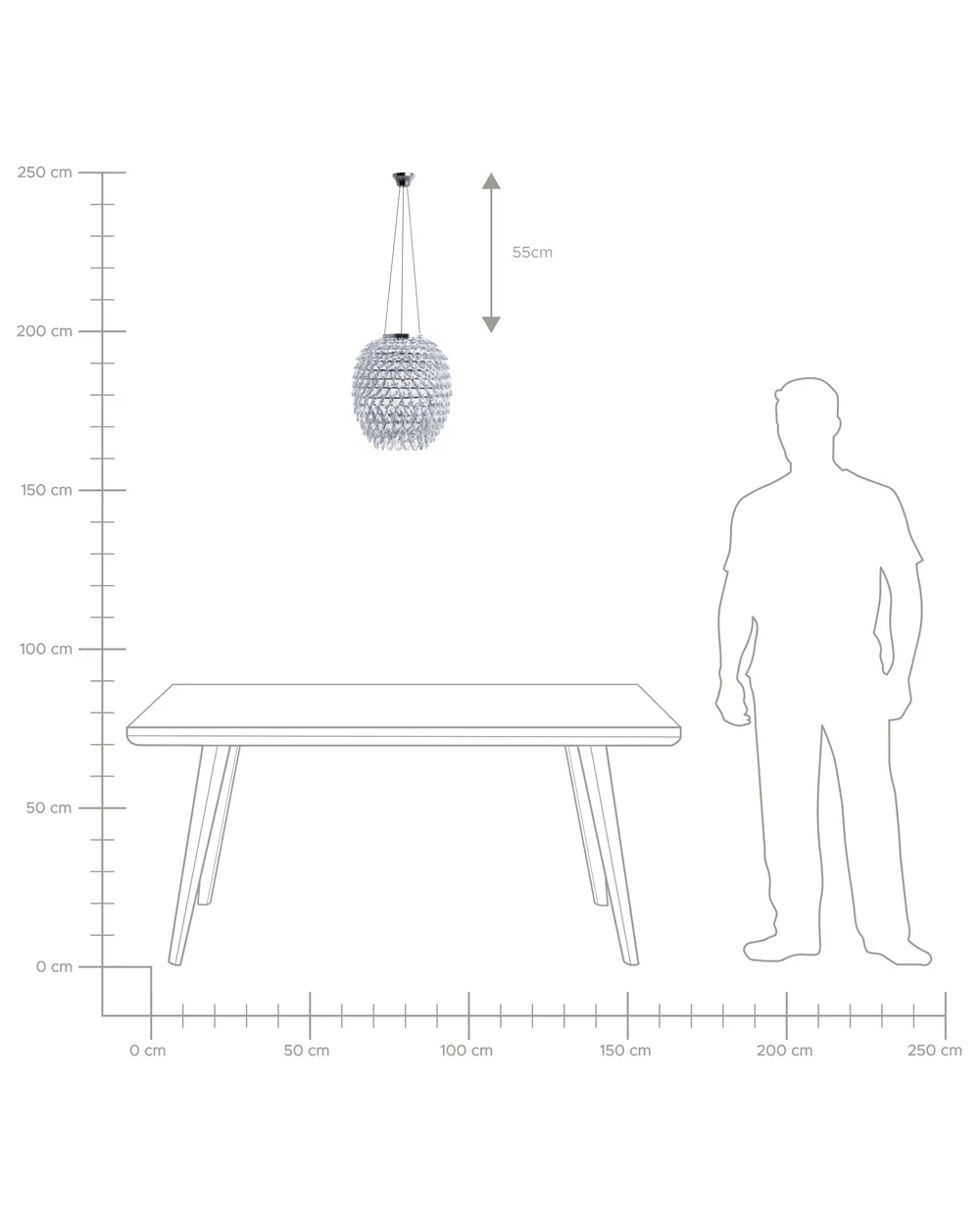 Pendant Lamp SAUER Silver_709362