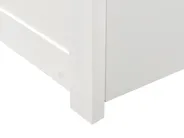 Bed with 2 Drawers OLENDON Pine Wood White 160 x 200 cm (EU King Size)_954855