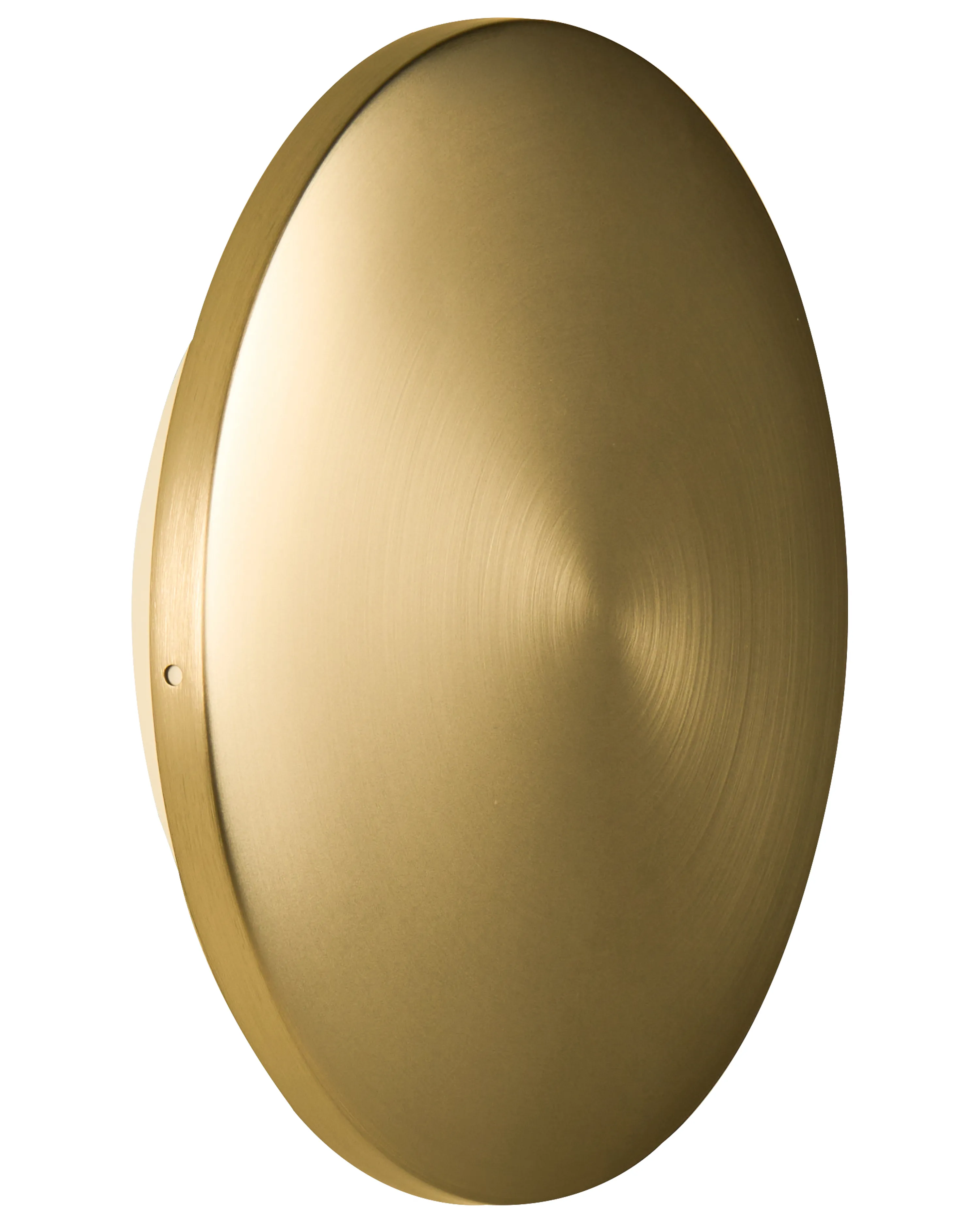 Set of 2 Outdoor LED Wall Lights BUCKIE Brass_1108016