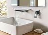Wall Mounted Basin Mixer Tap APONWAO Brass Silver