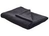Blanket ASAKA Cotton 130 x 180 cm Dark Grey