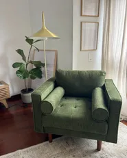 Armchair NURMO Fabric Dark Green_1062243