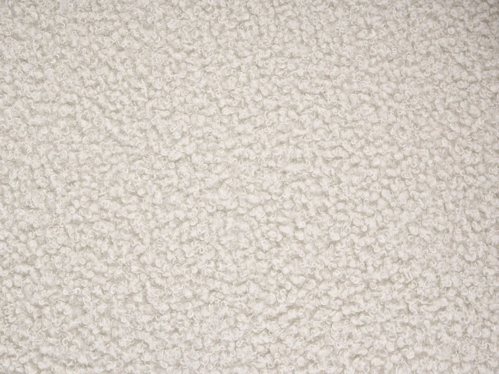 Fotpall KIVVIK Bouclé Off-White_1045618