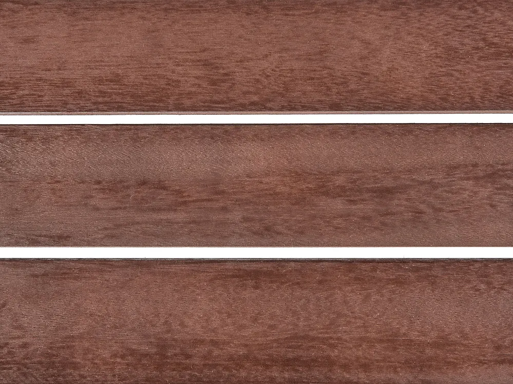 Trädgårdsbänk med dyna TUSCANIA 160 cm Eukalyptusträ Beige_1119227