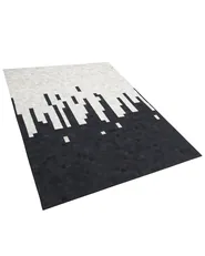 Matto BOLU Musta 160 x 230 cm nahka_807138