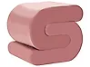 Puff ARCADIA Fløyel Rosa