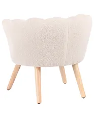 Kids Armchair HALBY Boucle Light Beige_989143