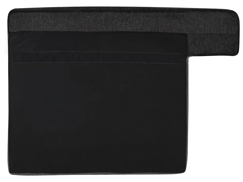 Sofa 3 Seater KILDAL Fabric Black_1058605