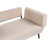 Sofa Bed 2 Seater DOROTEA Boucle Beige_1071510