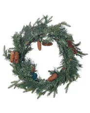Christmas Wreath LED KAMERUN 60 cm Green_881177