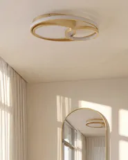 LED Ceiling Lamp COQUET Metal Gold_1102982