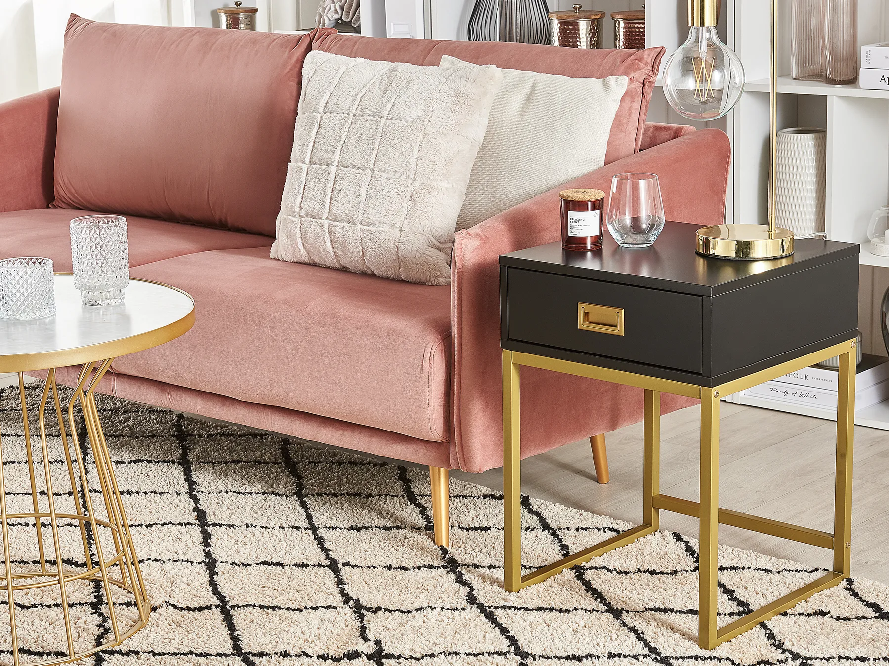 Side Table LARGO Black_790550