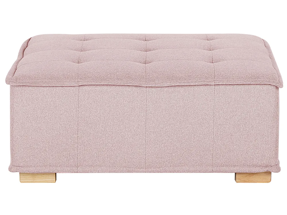 Modular Corner Sofa 4 Seater TIBRO Fabric Pink Right Hand_825640