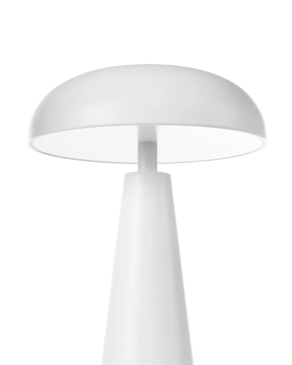 Wireless LED Table Lamp BOCONO with Dimmer Metal White_955094